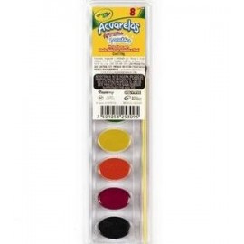 Acuarelas Crayola Estuche C/8