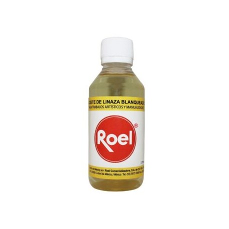 Aceite De Linaza Blanqueado Roel 125 ml